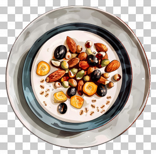 Bowl Of Nuts - Bowl Of Mixed Nuts PNG
