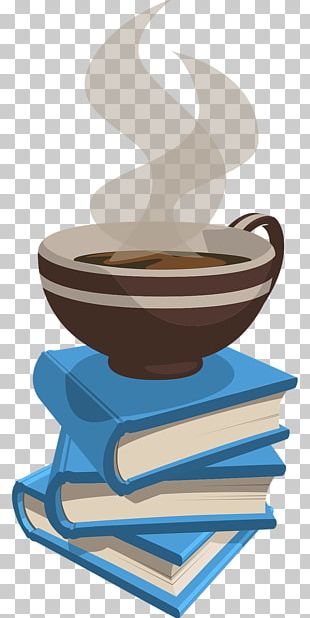 A Cup Of Coffee And Bagel Cafe Coffee Cup PNG