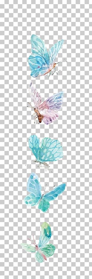 Butterfly Watercolor Painting Photography PNG, Clipart, Animal, Brush ...