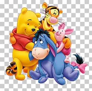 Winnie The Pooh Piglet Eeyore Tigger Roo PNG, Clipart, Art, Cartoon ...