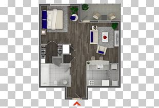 Studio Apartment House Floor Plan Bedroom PNG