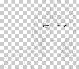 Eye Forehead Hair Drawing Sketch PNG
