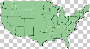 United States World Map PNG