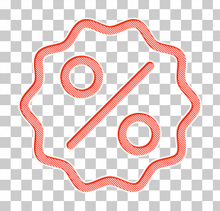 Percent Icon Percentage Icon Ecommerce Icon PNG