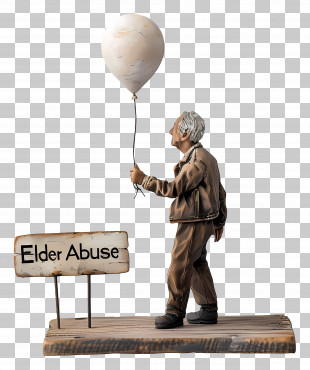 World Elder Abuse Awareness Day - Elder Abuse Awareness Sign PNG