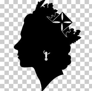 Silhouette Tree Black M PNG