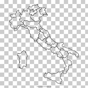 Regions Of Italy Map Coloring Book United States Simonetti Andrea PNG