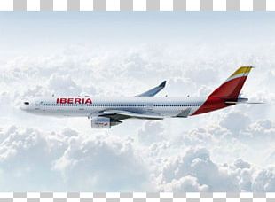 Airplane Iberia Flight Airbus A330 Airline PNG