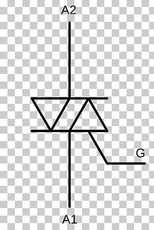 Thyristor Silicon Controlled Rectifier Electronic Symbol TRIAC ...