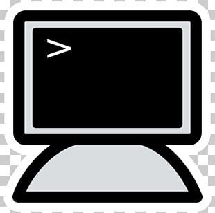 computer silhouette png