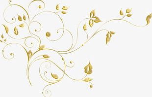 Simple Gold French Pattern Border PNG, Clipart, Art, Art Pattern ...