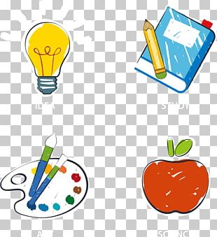 Pencil Happy Birthday Vector Images Green Apple PNG