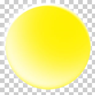 Yellow Circle Material PNG