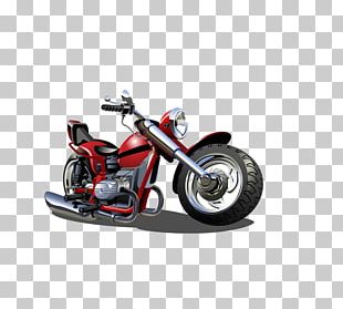 Scooter Motorcycle Cartoon PNG