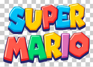 Super Mario Logo - Super Mario Logo PNG