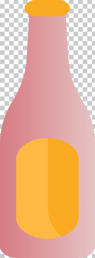 Glass Bottle Angle Line Yellow Glass PNG