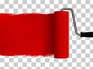 Paint Rollers Red Paintbrush House Painter And Decorator PNG