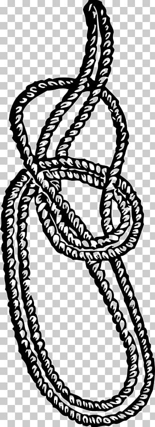 Knot Seizing Sailing Rope PNG, Clipart, Bend, Black And White