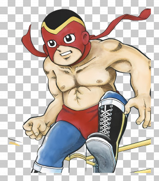 Akai Kiba - Masked Wrestler In The Ring PNG