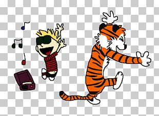 calvin and hobbes canada clipart