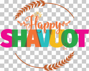 Happy Shavuot Feast Of Weeks Jewish PNG