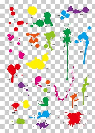 Distemper Paint Graphic Design PNG