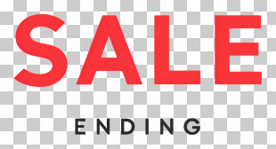 Red SALE Ending Sign PNG