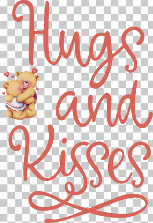 hugs and kisses clipart