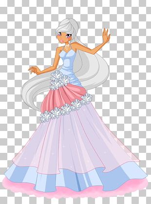 Ball Gown Dress Tecna PNG