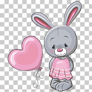 Easter Bunny Rabbit Cartoon Cuteness PNG, Clipart, Animals, Bunnies ...