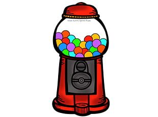 Chewing Gum Gumball Machine Candy Bubble Gum PNG, Clipart, Beans ...