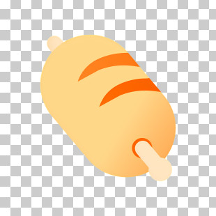 Cartoon - Baked Bread Loaf PNG