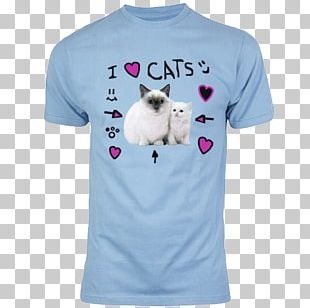 Cat Kitten T Shirt Love Png Clipart Black And White Black - cute orange cat t shirt roblox