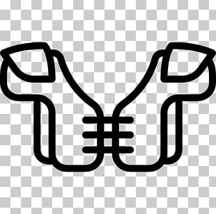 football shoulder pads clipart