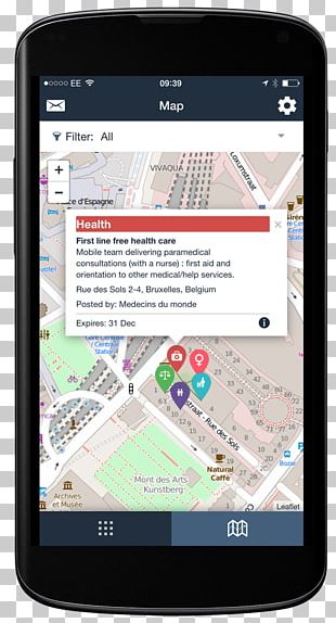 Smartphone GPS Navigation Systems IPhone 6 Feature Phone Apple Maps PNG