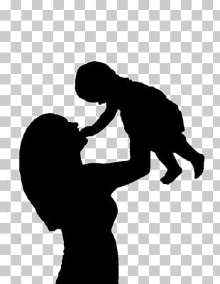 Mother Child Infant Silhouette PNG, Clipart, Child, Circle, Crescent ...