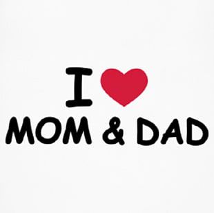 free clipart mom and dad