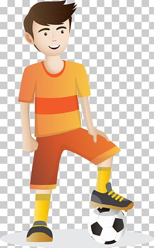 Football Player Cartoon PNG, Clipart, Area, Artwork, Ball, Boy, Cartoon ...