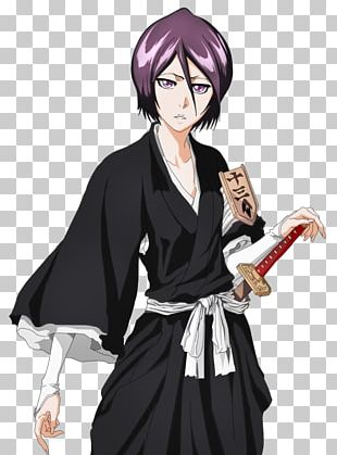 Yoruichi Shihouin Kisuke Urahara Soifon Byakuya Kuchiki Ichigo Kurosaki 