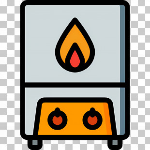 Water Heater - Gas-Powered Water Heater Illustration PNG