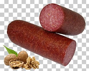 Genoa Salami Sausage Food Knackwurst PNG