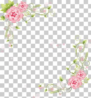 Borders And Frames Flower Rose Frame PNG, Clipart, Artificial Flower ...