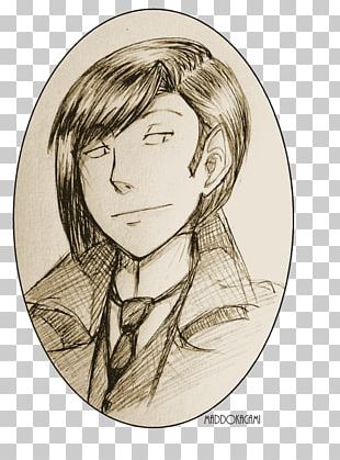 Human Hair Color Character Fiction Sketch PNG