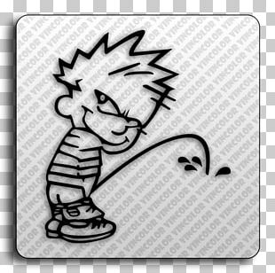 Sticker Decal Urine Urination Car PNG