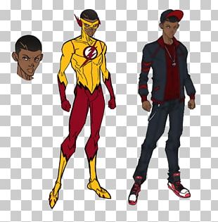 Wally West Flash Baris Alenas Starfire Damian Wayne PNG