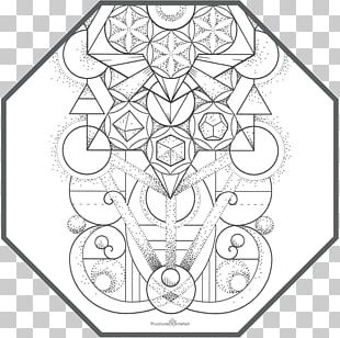 Line Art Geometry Flash PNG