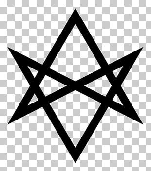 Unicursal Hexagram Symbol Thelema Hermetic Order Of The Golden Dawn PNG