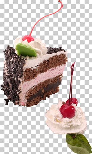 Ice Cream Cake Birthday Cake Black Forest Gateau Chocolate Cake PNG ...