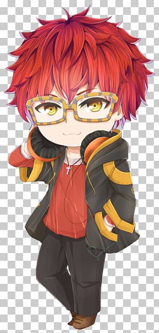 Wallpaper ID: 385841 / Anime Mystic Messenger Phone Wallpaper, Headphones,  707 (Mystic Messenger), Red Hair, Picture-in-picture, Glasses, 1080x1920  free download