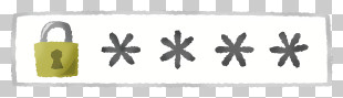 Icon - Password Security With Lock PNG